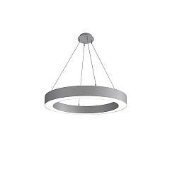 LED Pendelleuchte LAUTARO 900/100 DOWN PRISMA M3, 59W, IP20, DALI dimmbar, 3000K, hellgrau