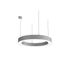 LED Pendelleuchte LAUTARO 900/100 UP/DOWN OPAL P3, 84W, IP20, DALI dimmbar, 3000K, hellgrau