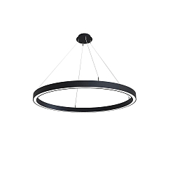LED Pendelleuchte LAUTARO 1200/60 DOWN PRISMA M4, 78W, IP20, DALI dimmbar, 4000K, schwarz