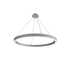 LED Pendelleuchte LAUTARO 1200/60 UP/DOWN OPAL M4, 111W, IP20, DALI dimmbar, 3000K, hellgrau