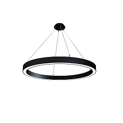 LED Pendelleuchte LAUTARO 1200/80 DOWN PRISMA M4, 78W, IP20, DALI dimmbar, 2700K, schwarz