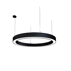 Luminaire � suspension LAUTARO 1200/100 UP/DOWN PRISMA P4 IP20, noir gradable