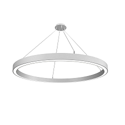 LED Pendelleuchte LAUTARO 1500/80 DOWN OPAL M5, 99W, IP20, DALI dimmbar, 2700K, wei�