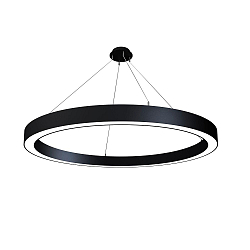 LED Pendelleuchte LAUTARO 1500/100 DOWN PRISMA M5, 99W, IP20, DALI dimmbar, 4000K, schwarz
