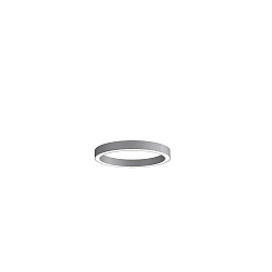 Luminaire de plafond LAUTARO 600/60 OPAL IP20, gris clair gradable