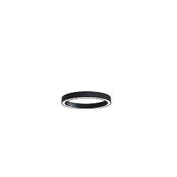 LED Deckenaufbauleuchte LAUTARO 600/60 PRISMA, 37W, IP20, DALI dimmbar, 3000K, schwarz