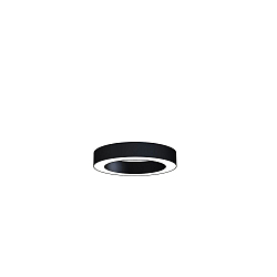 LED Deckenaufbauleuchte LAUTARO 600/100 OPAL, 37W, IP20, DALI dimmbar, 2700K, schwarz