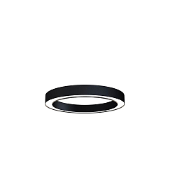 LED Deckenaufbauleuchte LAUTARO 900/100 PRISMA, 59W, IP20, DALI dimmbar, 4000K, schwarz