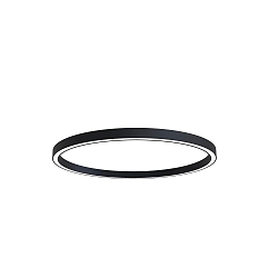 LED Deckenaufbauleuchte LAUTARO 1200/60 OPAL, 78W, IP20, DALI dimmbar, 4000K, schwarz
