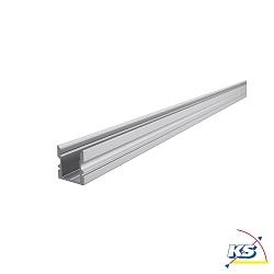 AU-02-08, high U-profile for 8 - 9,3 mm LED stripes, 200cm, anodized aluminum