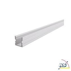 AU-02-08, high U-profile for 8 - 9,3 mm LED stripes, 200cm, matt white