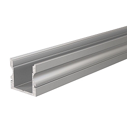 AU-02-10, high U-profile for 10 - 11,3 mm LED stripes, 100cm, anodized aluminum