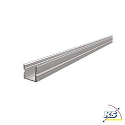 AU-02-10, high U-profile for 10 - 11,3 mm LED stripes, 200cm, anodized aluminum