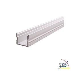 AU-02-12, hohes U-Profil fr 12-13.3mm LED Strips, 200cm, matt-wei