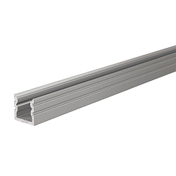 LED profile AU-02-05 high U-profile for 5-5,7mm LED stripes, 100cm, anodized aluminum