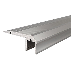 LED profile AL-02-10 stair STEP profile for 10-11,3mm LED stripes, aluminum anodized, 1000mm