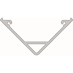 Profilo angolare AV-05-15, Argento opaco, anodizzato