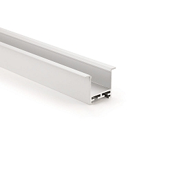 wing profile COMBO KLICK 35 F, silver anodised