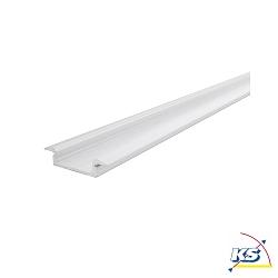 ET-01-15, flaches T-Profil fr 15-16.3mm LED Strips, 200cm, matt-wei