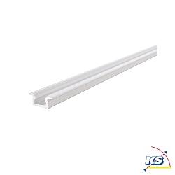 LED Profil ET-01-05 flaches T-Profil fr 5-5.7mm LED Strips, 200cm, wei-matt