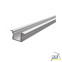 ET-02-12, hohes T-Profil fr 12-13.3mm LED Strips, 200cm, Aluminium eloxiert