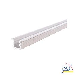 LED Profil ET-02-05 hohes T-Profil fr 5-5.7mm LED Strips, 200cm, wei-matt