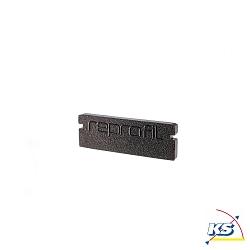 Endcaps P-AU-01-15, 21 mm, 2 items, black