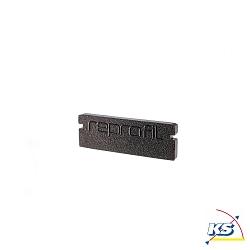 Endkappe P-AU-01-15, 21 mm, 2 Stck, schwarz