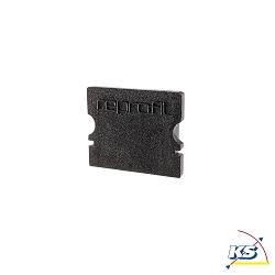 Endkappe P-AU-02-12, 18 mm, 2 Stck, schwarz