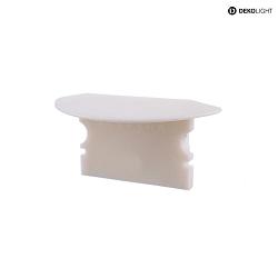 Endkappe P-ET-02-15, 30 mm, 2 Stck, wei