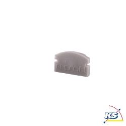 Endcaps f-AU-01-08, 14 mm, 2 items, grey