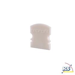 Endkappe F-AU-02-08, 14 mm, 2 Stck, wei