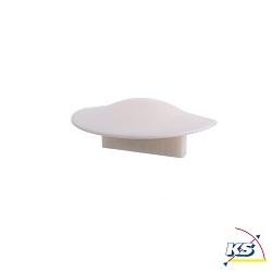 Endcaps f-ET-01-08, 23 mm, 2 items, white