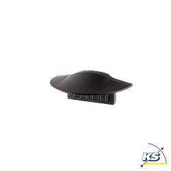 Endcaps f-ET-01-08, 23 mm, 2 items, black