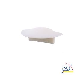 Endkappe F-ET-01-10, 25 mm, 2 Stck, wei