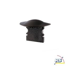 Endkappe F-ET-02-08, 23 mm, 2 Stck, schwarz