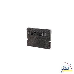 Endkappe H-AU-01-10, 16 mm, 2 Stck, schwarz