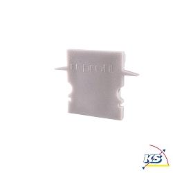 Endkappe H-ET-02-12, 27 mm, 2 Stck, grau