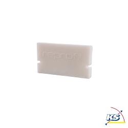 Endkappe H-AU-01-15, 21 mm, 2 Stck, wei
