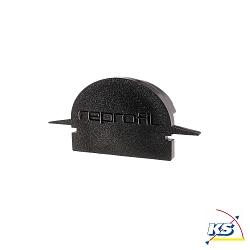 Endkappe R-ET-01-15, 30 mm, 2 Stck, schwarz