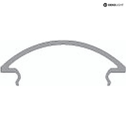 Abdeckung R-05-25, BxH: 60,2x14,5mm, wei-satiniert, 200cm