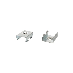 Clip de fixation C-08 lot de 2, aluminium
