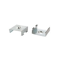 Clip de fixation C-15 lot de 2, aluminium