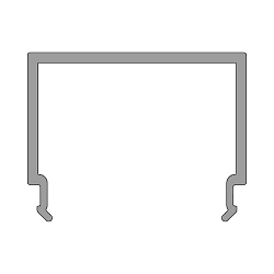 Accessoire Couverture du profil PLANO ES / PLANO BSH, opale