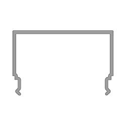 Accessoire Couverture du profil PLANO MS, opale
