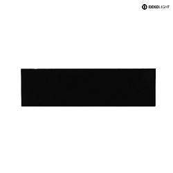 end cap PLANO BSH high, surface-mounted version, black