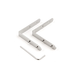 Verbinder-Set f�r Einbau-Profil PLANO BETON mit Fl�gel + PLANO KLICK Serie 90/0, 2 Stk.