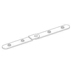 Verbinder-Set f�r Einbau-Profil PLANO BETON mit Fl�gel + PLANO KLICK mit Winkelgelenk 0/20-160, 2 Stk.