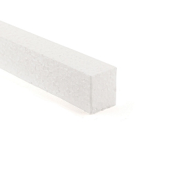Putzleiste f�r Einbauprofil PLANO BETON- B�ndig - 2.4 x 2.9 x 100cm, EPS (Styropor), wei�