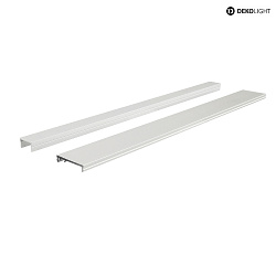 Accessoire Couverture du profil PLANO ES & MS UPLIGHT lot de 2, aluminium anodis